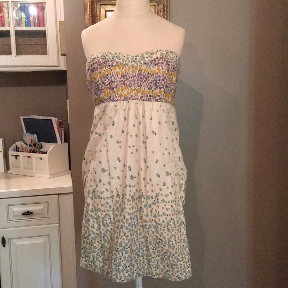 Urban outfitters Kimchi Blue strapless sundress